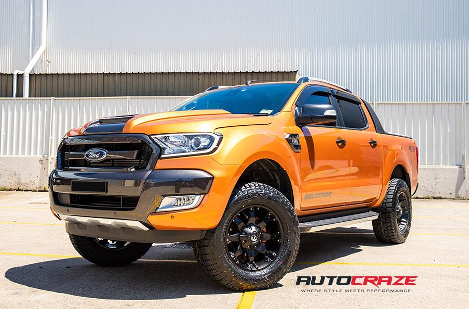 FORD RANGER OCTANE MATTE BLACK